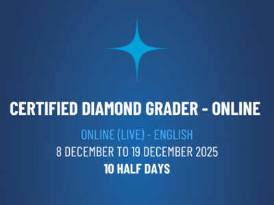 Certified Diamond Grader – Online Theory Module – CDGOLE1502505