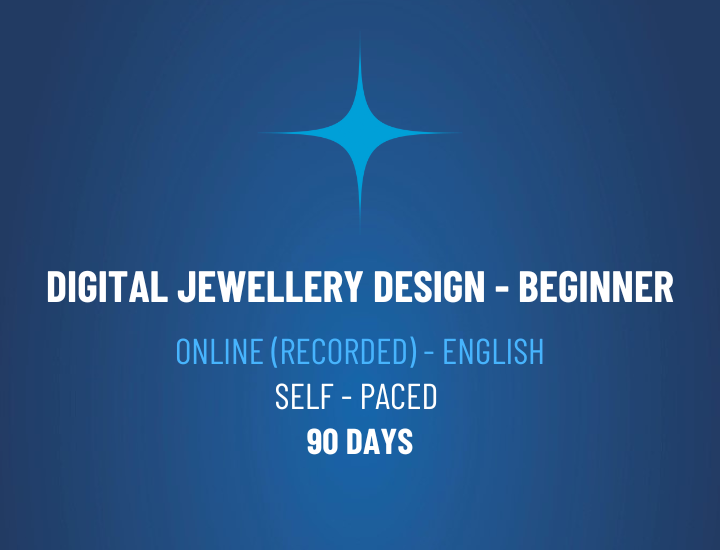 Recorded Digital Jewellery Design Beginner- RDJDB1502501