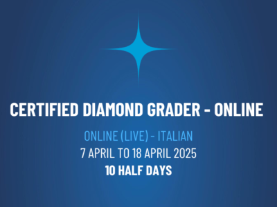 Certified Diamond Grader – Online Theory Module – CDGOLI3502502