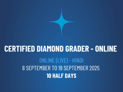 Certified Diamond Grader – Online Theory Module – CDGOLH3502501
