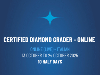 Certified Diamond Grader – Online Theory Module – CDGOLI3502503