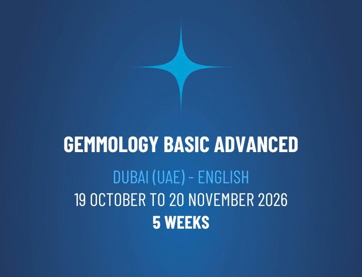 Gemmology Basic Advanced Dubai (UAE) -English-5weeks